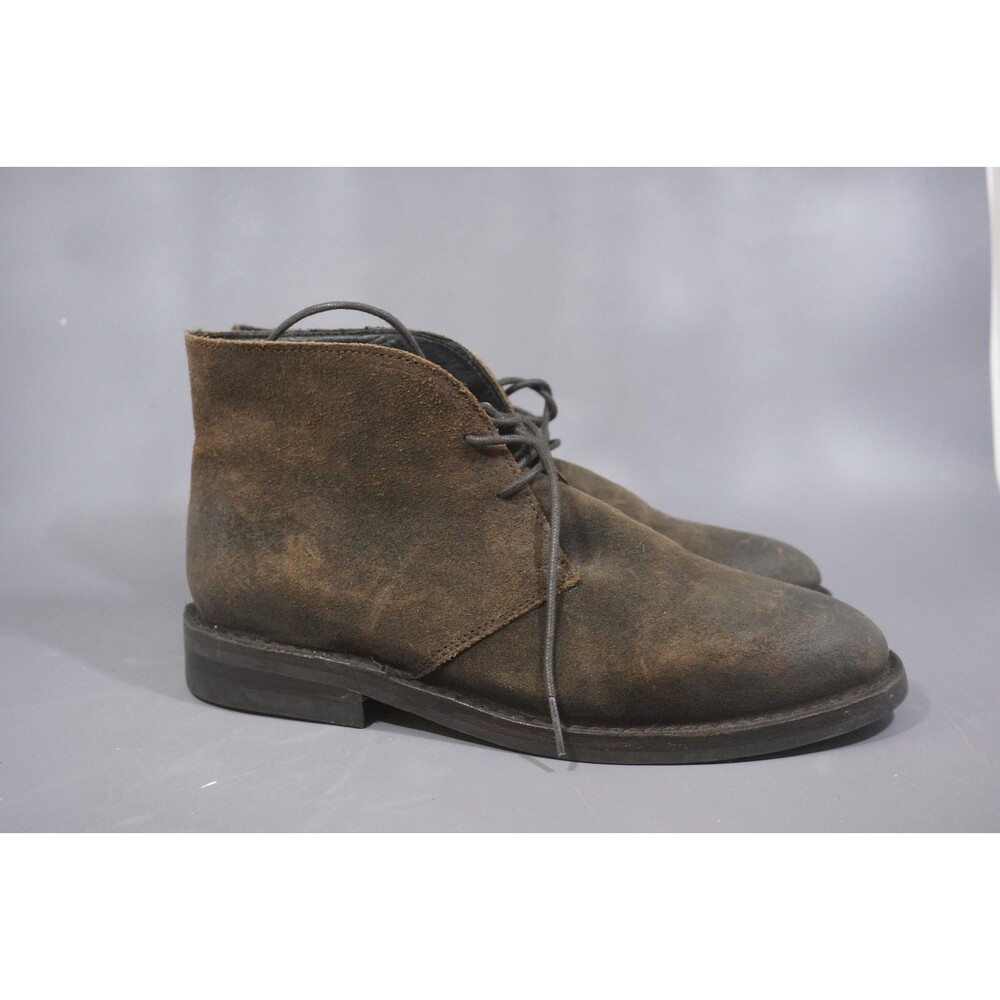 Thursday Boot Company  Scout Mocha Suede Chukka Ankle Distressed Boot Size 6.5